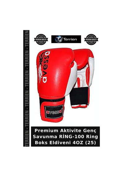 Premium Aktivite Genç Savunma Ring-100 Ring Boks Eldiveni 4oz 25 Çok Renkli