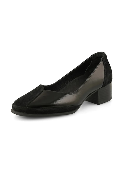 Mamma Mia Mammamia D26ka-7090-b Kadın Hakiki Deri 4 Cm Kalın Topuklu Casual Ayakkabı Siyah Rugan Mamma Mia Mammamia D26ka-7090-b Kadın Hakiki Deri 4 Cm Kalın Topuklu Casual Ayakkabı Siyah Rugan
