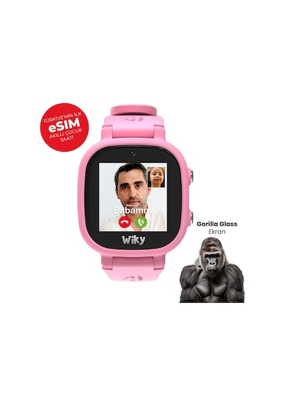 Wiky Watch 5E e-SIM Akıllı Çocuk Saati (İthalatçı Garantili)