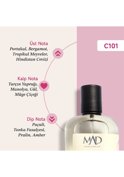 Mad C101 Selective Kadın Parfüm EDP 50 ML