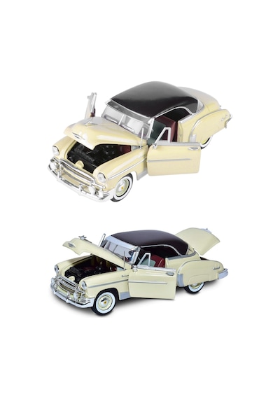 Bej 1:24 Ölçek Die Cast İnce Detay 1950 Chevy Bel Air Oyuncak Metal Klasik Koleksiyon Model Araba Çok Renkli