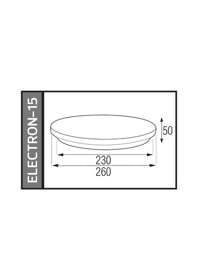 Horoz Electron 15w Led Glop Beyaz 6400k Ip20