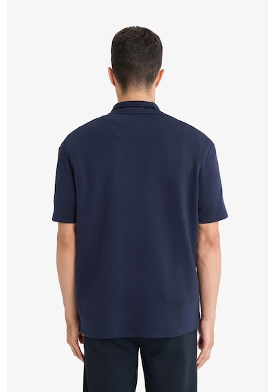 Defacto Regular Fit Dik Yaka Yarım Fermuarlı Kısa Kollu Tişört B6502ax25aunv91 Lacivert Defacto Regular Fit Dik Yaka Yarım Fermuarlı Kısa Kollu Tişört B6502ax25aunv91 Lacivert