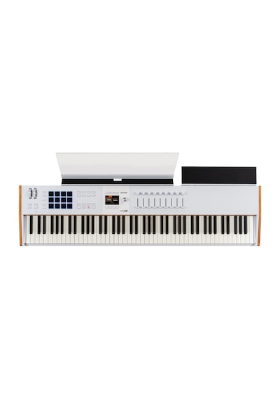 Keylab 88 Mk3: Beyaz 3. Nesil Gelişmiş 88 Tuş Keyboard/controller + Soft Synth