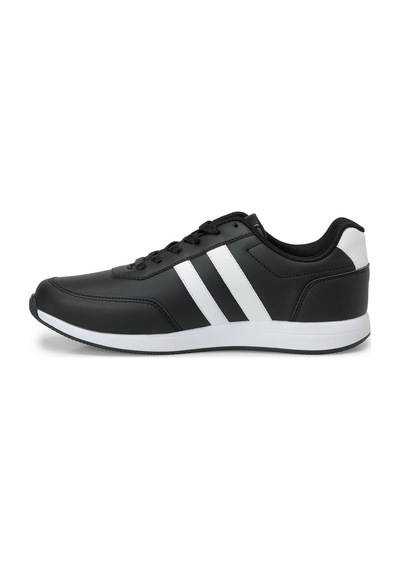 Kinetix Reeds Pu Siyah Erkek Sneaker 000000000102695184 SİYAH-BEYAZ