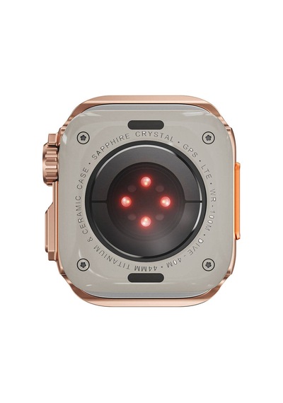 Watch 7 45mm To Watch Ultra 49mm Kasa Dönüştürücü Mrsa Watch Gard 33 - Rose Gold