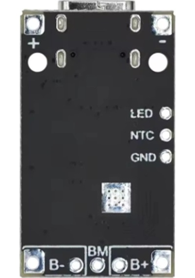 Type-c Usb 2s Bms 15w 8,4v 12,6v 1,5a Pil Şarj Boost Modülü