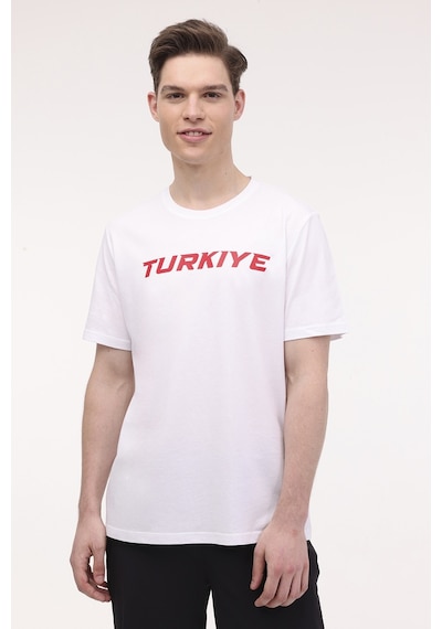 Lotto M-merıton Tee 4fx Beyaz Erkek Kısa Kol T-shirt 000000000101930088