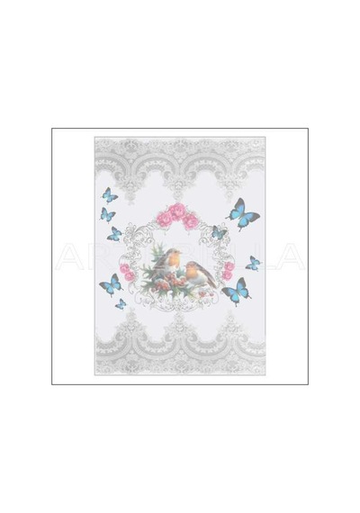 938k Artebella Soft Transfer  Koyu Zemin 23x34 cm