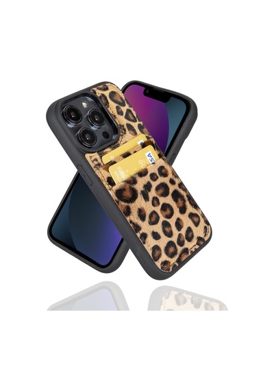Bouletta Apple İphone 14 Pro Uyumlu Deri Arka Kapak Fxcp Le01n