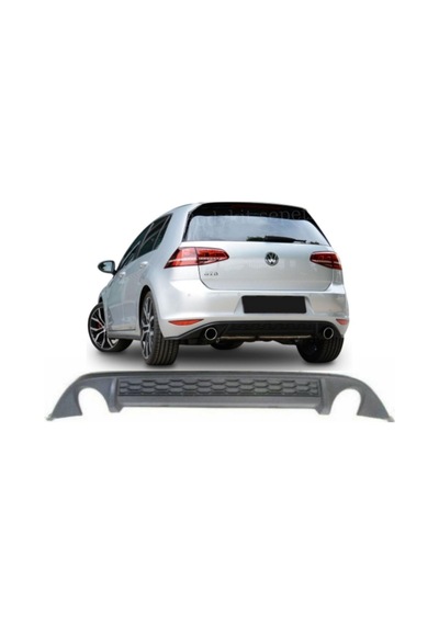 Volkswagen Golf 7 Gti Difüzör Plastik Boyasız