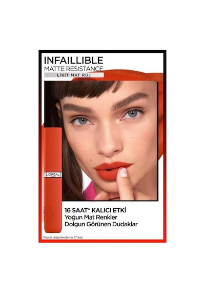 L'Oréal Paris Infaillible Matte Resistance Likit Mat Ruj 230 Shopping Spree