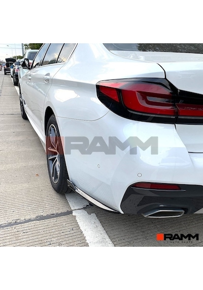 Bmw G30 M-tech Arka Tampon Bıçağı Sağ-sol Parlak Siyah