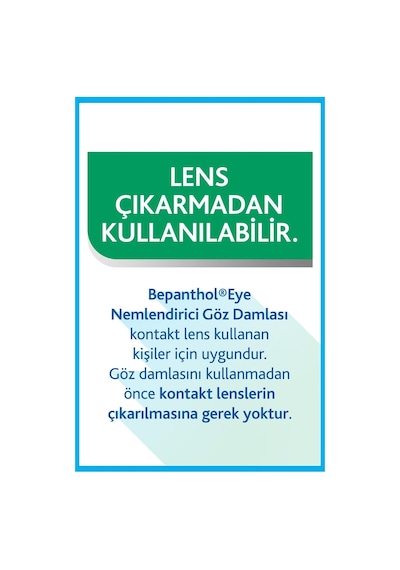 Bepanthol Eye Nemlendirici Göz Damlası Tekli Doz 0.5ml X 20 Flakon X 2 Adet