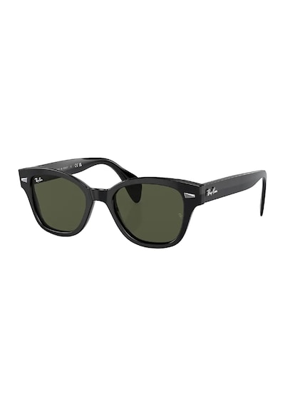 Ray-Ban 0880S 901 31 52 Unisex Siyah Köşeli Çerçeve Güneş Gözlüğü