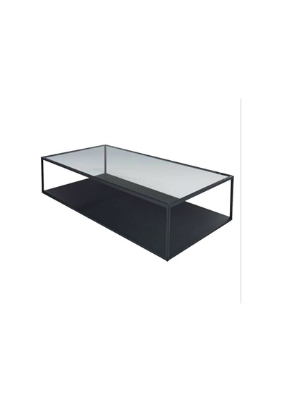 Dora2 Siyah Metal Orta Sehpa