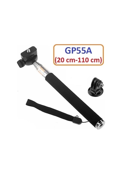 Eken H9r Sjcam Sj5000 Xiaomi Yı 110 Cm Monopod+gp03 Tripod Gp55a