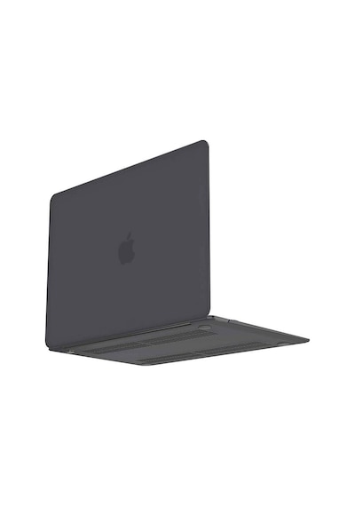 Apple Macbook Uyumlu Pro 14.2 2021 Apple Macbook Uyumlu Buzlu Kapak - Füme Evimdeyokyok