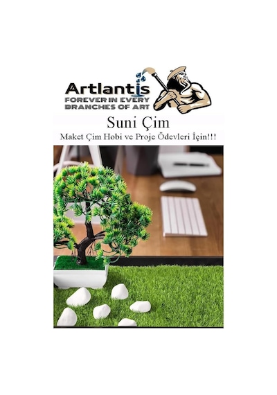 Yapay Çim A3 30x40 Cm 1 Adet A3 Boyutunda Maket Çim Dekorati Yapay Çim Halı Teraryum Suni Çim Belirtilmemiş