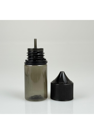 30 Ml Plastik Siyah Likit Şişesi , 30 Cc İğne Uçlu Damlalıklı Şişe X 3 Adet