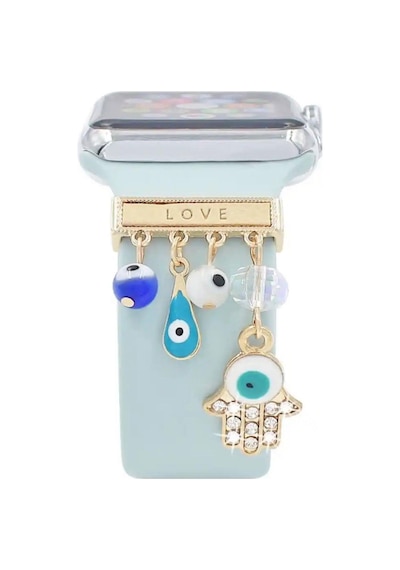 Apple Uyumlu Watch    Saat Kordon Aksesuarı Charm Set Tüm Seri Kordonlara   Kordon Süsü