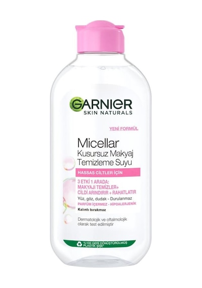 Garnier Saf & Temiz Nemlendiren Temizleyici 250 ML + Micellar Makyaj Temizleme Suyu 200 ML