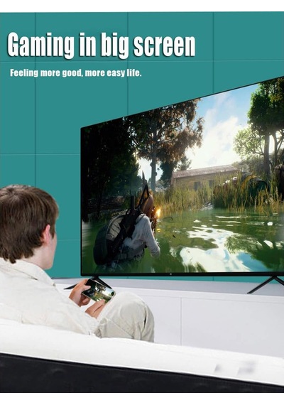 Onezero Zr-627 Mt57 4k 60hz Hdmı Çevirici İ-phone 15 İle Uyumlu Kablo Type-c Thunder-bolts Altın Uçlu