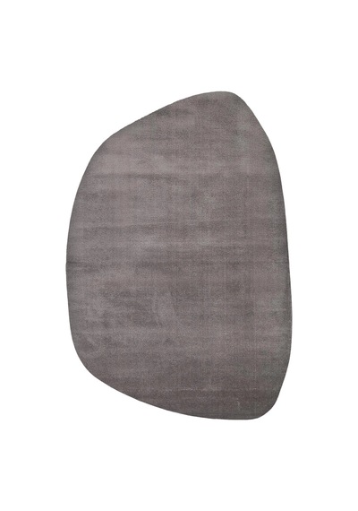 Hoom Rugs Bali Amorf 03 Antrasit Hav Toz Vermez Dekoratif Makine Halısı