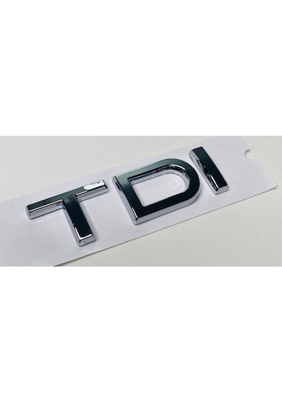 Audi A5 2008 - 2018 Tdi Arka Bagaj Yazısı Krom Set