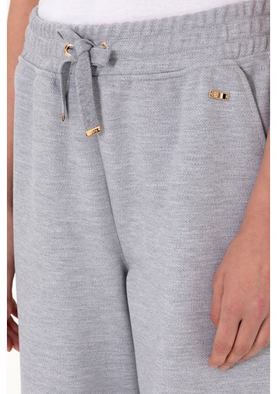U.S. Polo Assn. Kadın Gri Melanj Jogger Eşofman Altı 50306710-VR086
