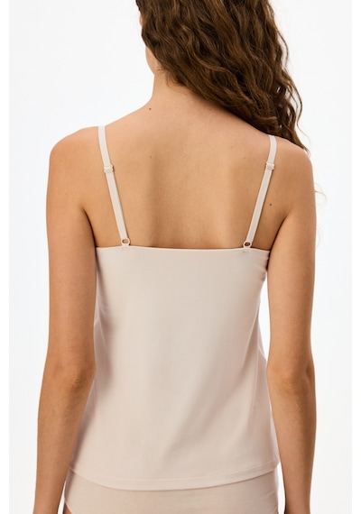 Penti İz Bırakmaz Seramik Bej Invisible Thin Strap Atlet