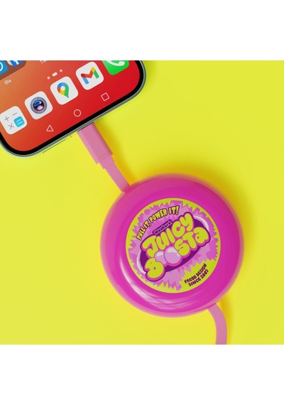 Mustard Juicy Boosta Usb-c 100w Hızlı Şarj Kablosu - Pembe