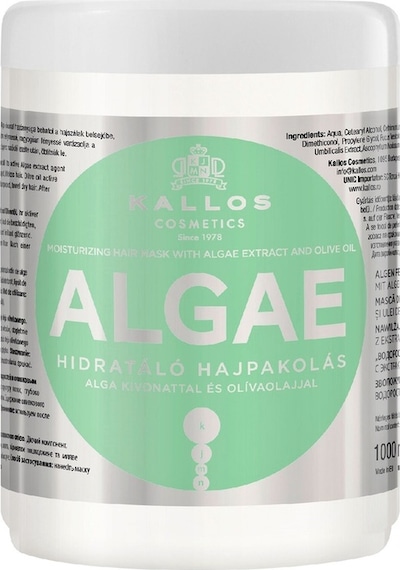 Kallos Cosmetics Algae Nemlendirici Saç Maskesi 1 L
