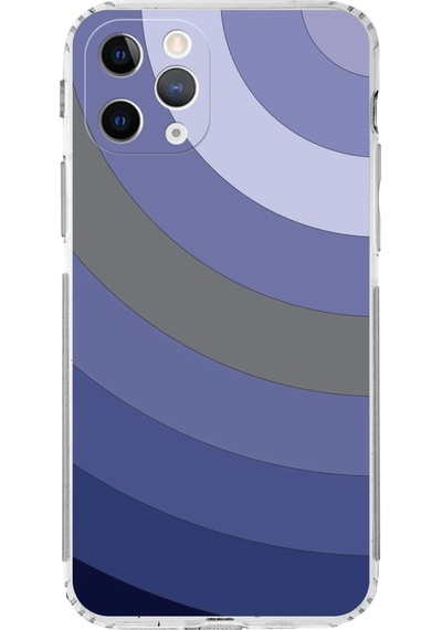 Apple Uyumlu iPhone 11 Pro Kamera Korumalı Kapak Renk Cümbüşü Tasarımlı Şeffaf Kılıf