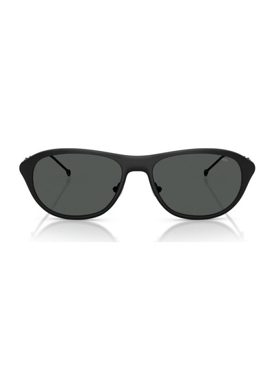 1011 101387 55 Oval Metal Unısex Siyah