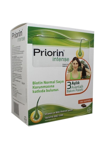 Priorin Intense Avantajlı Paket 120 + 60 Kapsül