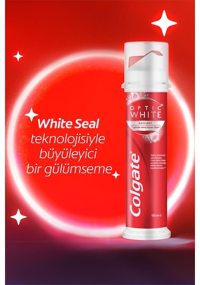Colgate Optic White Radiant Pump Diş Macunu 100 ML