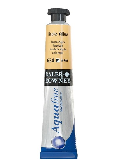 Daler Rowney Aquafine Tüp Suluboya 8ml NAPLESS YELLOW 634