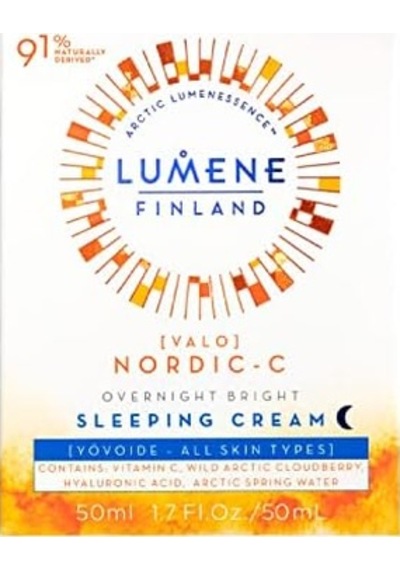 Lumene Overnight Bright Sleeping Cream Aydınlatıcı & Leke Karşıtı Gece Bakım Kremi 50 Ml