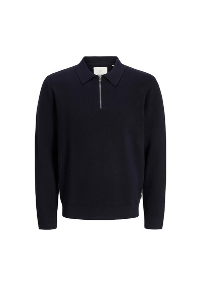 Jack & Jones Milano Erkek Lacivert Polo Sweatshirt 12281743-ns