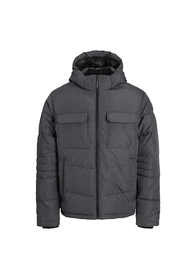 Jack & Jones Jjbuıld Puffer Jacket Koyu Gri 12256858 Cok Renklı