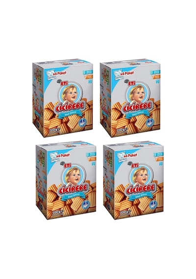 Eti Cicibebe 700 G x 4 Adet