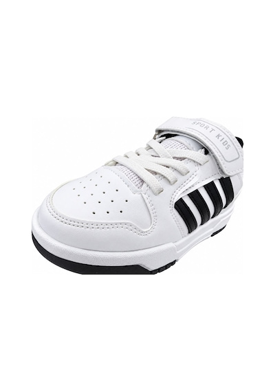 Papucumun Dünyası Çocuk Bağcıklı Cırt Cırtlı Kolay Giyimli Günlük Spor Ayakkabı Sneaker Beyaz Siyah Papucumun Dünyası Çocuk Bağcıklı Cırt Cırtlı Kolay Giyimli Günlük Spor Ayakkabı Sneaker Beyaz Siyah