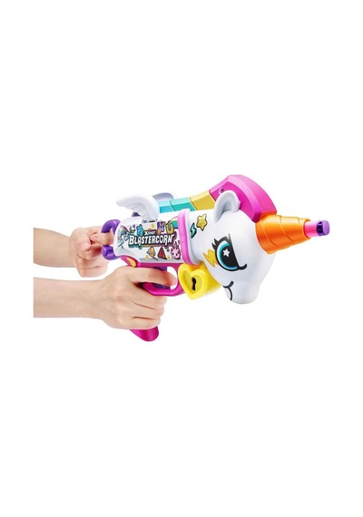 Blastercorn 16 Mermili Sünger Dart Atan Silah 30 Cm: Bu Unicorn'u Kızdırmak İstemezsin