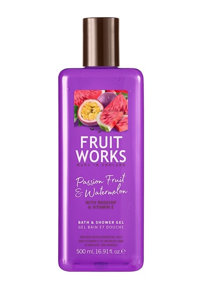 Fruit Works Passion Fruit & Watermelon Banyo ve Duş Jeli 500 ML