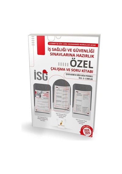 İş Sağlığı Ve Güvenliği Sınavlarına Hazırlık İsg Özel Çalışma ...