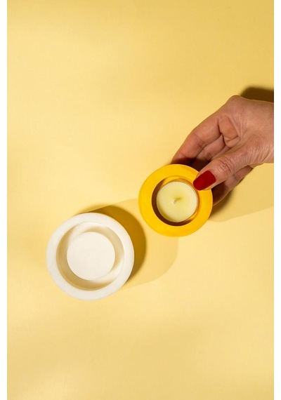 Rufus Concept Tealight Mumluk 1 Gözlü Silikon Kalıp