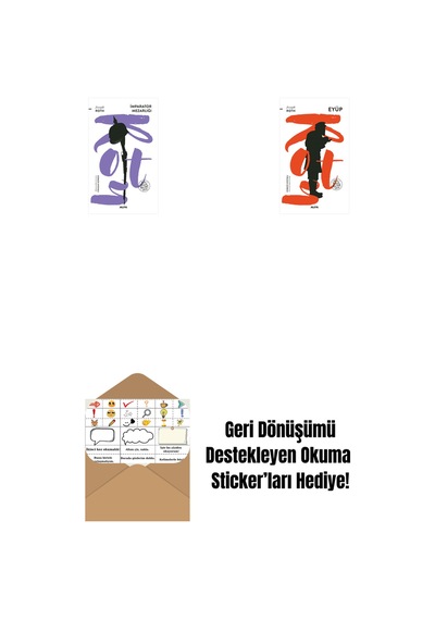 İmparator Mezarlığı + Eyüp + Okuma Sticker'ları