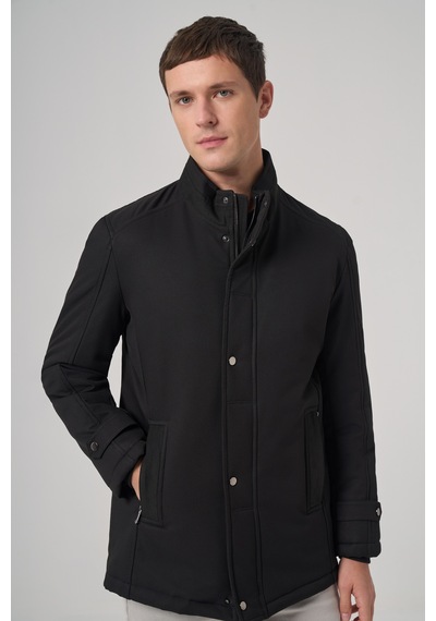 Morven Erkek Siyah Aston Çıtçıtlı Yan Cepli Dynamic Fit Rahat Kesim Mont 26ks024004001 Siyah Morven Erkek Siyah Aston Çıtçıtlı Yan Cepli Dynamic Fit Rahat Kesim Mont 26ks024004001 Siyah
