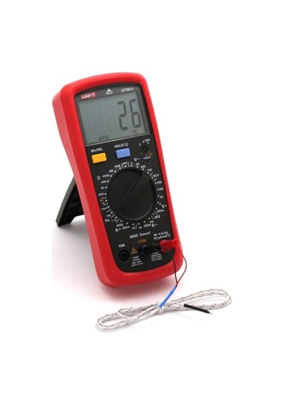 Unı-t Ut39c+ Dijital Multimetre Ncv Sıcaklık Ölçümlü Ölçü Aleti Voltmetre Ampermetre Avometre